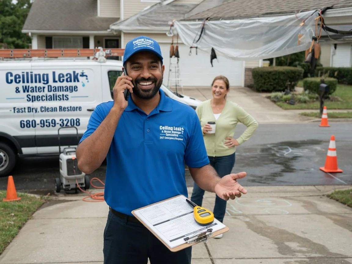 Ceiling Leak Cleanup Sunflower, MS FAQs
